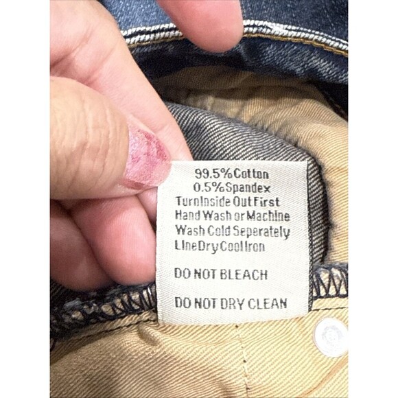 (R7) Embellish Jeans Mens Size 34/33 Biker Distressed Ribbed Paint Spattered - Picture 7 of 15